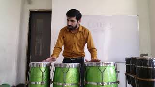Music Class : Congo | Percussion Instrument | Lesson 3 | Rhythm - Variation 1 | Tutorial