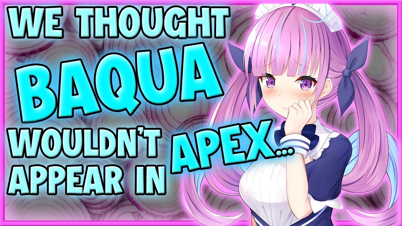 【ENG Sub】3iq BAQUA Moment in Apex HAPPENED...【Hololive】