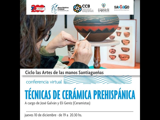 CICLO LAS ARTES DE LAS MANOS SANTIAGUEÑAS