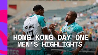 Michael Hooper's first SVNS appearance! | Cathay/HSBC Hong Kong Sevens Day One Men's Highlights