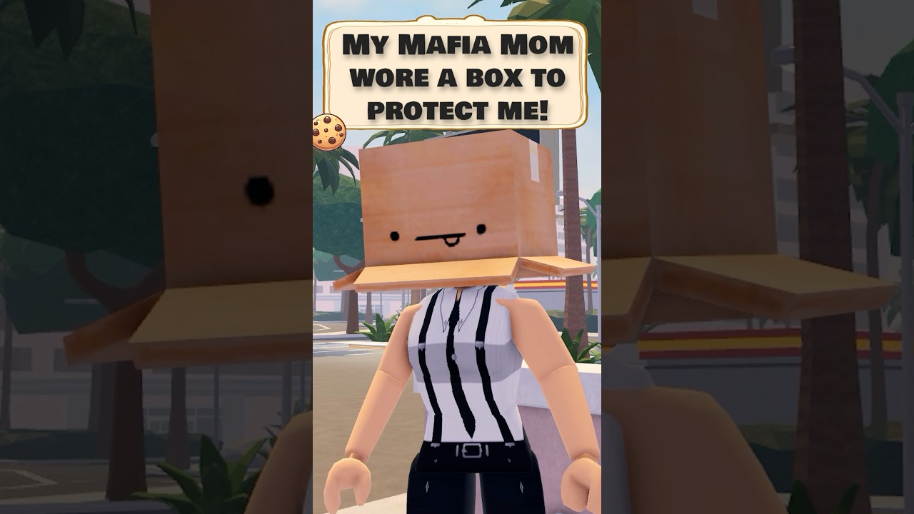 My Mafia Mom wore a box to protect me! 🥺💗 
