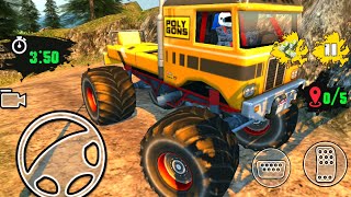 mengemudi mobil truk monster titans - offroad monster truck driving simulator [offroad games 2022] screenshot 5