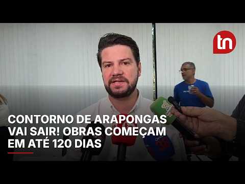 Obras do Contorno de Arapongas devem começar em até 120 dias, diz prefeito