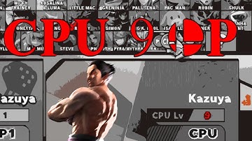 Kazuya CPU LVL 9