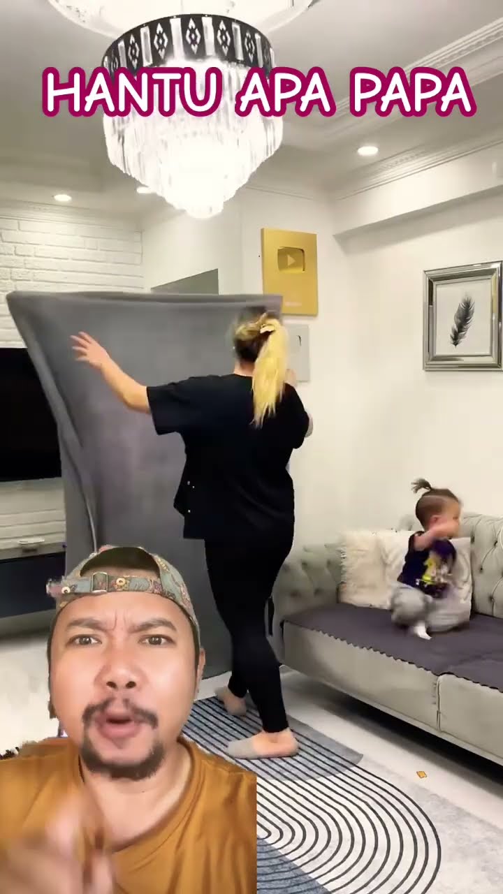 HANTU APA PAPA YAA!!!??? #comedy #humor #family #shortsfeed #funny