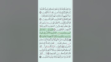 سورة المنافقون برواية قالون عن نافع المدني مكتوبة و كاملة بصوت القارئ أحمد خضر الطرابلسي 