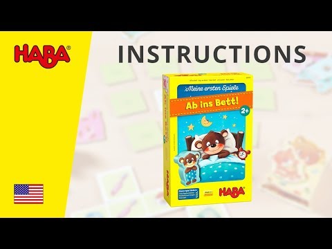 HABA My Very First Games – Off to bed! (Instructions)