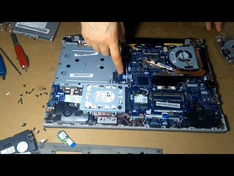 Lenovo Z500, Z510. Разборка.