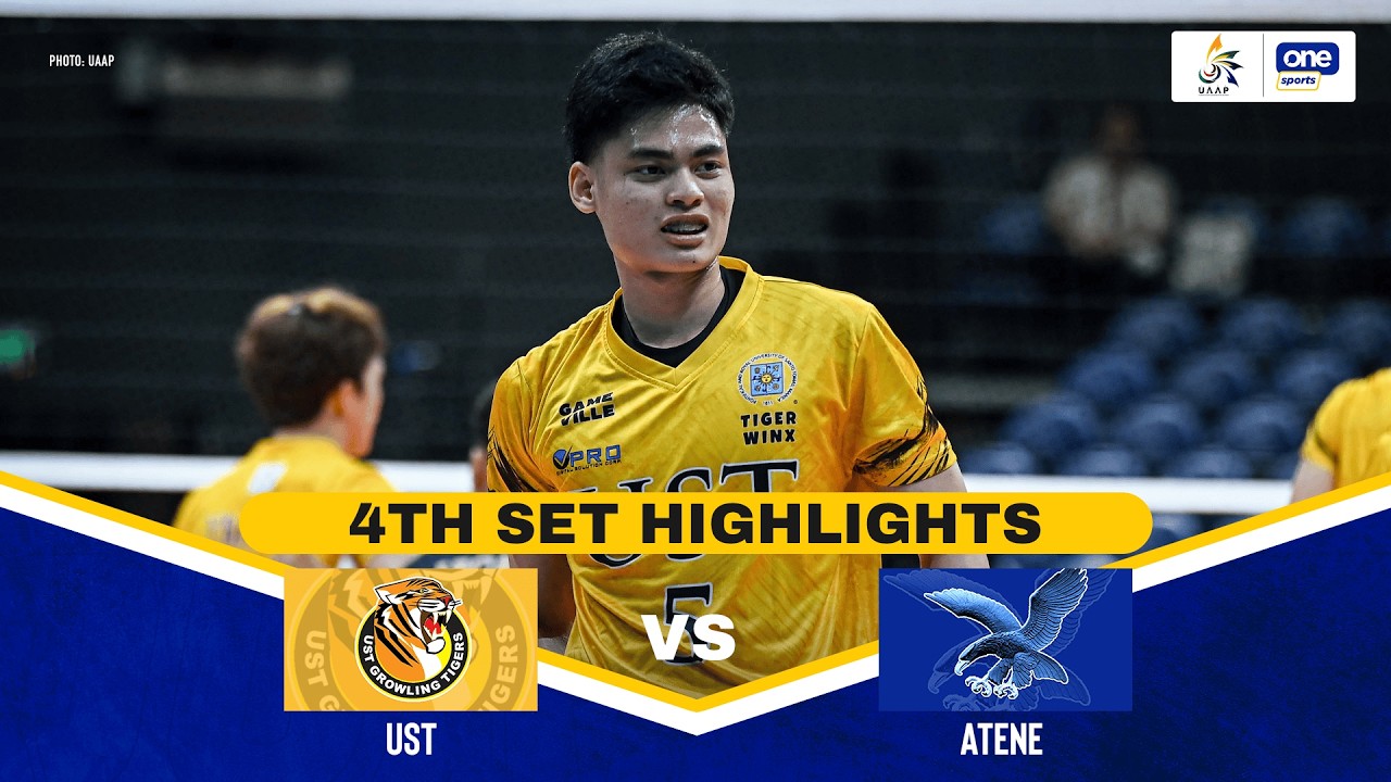 ATENEO vs UST | SET 4 HIGHLIGHTS | UAAP SEASON 88 MEN’S VOLLEYBALL | FEB. 25, 2026
