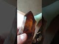 6" tall standing Murian smokey crystal #geology #crystals