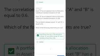 for week 2 Quiz Answers for Portfolio and Risk Management course coursera genève shortsvideo