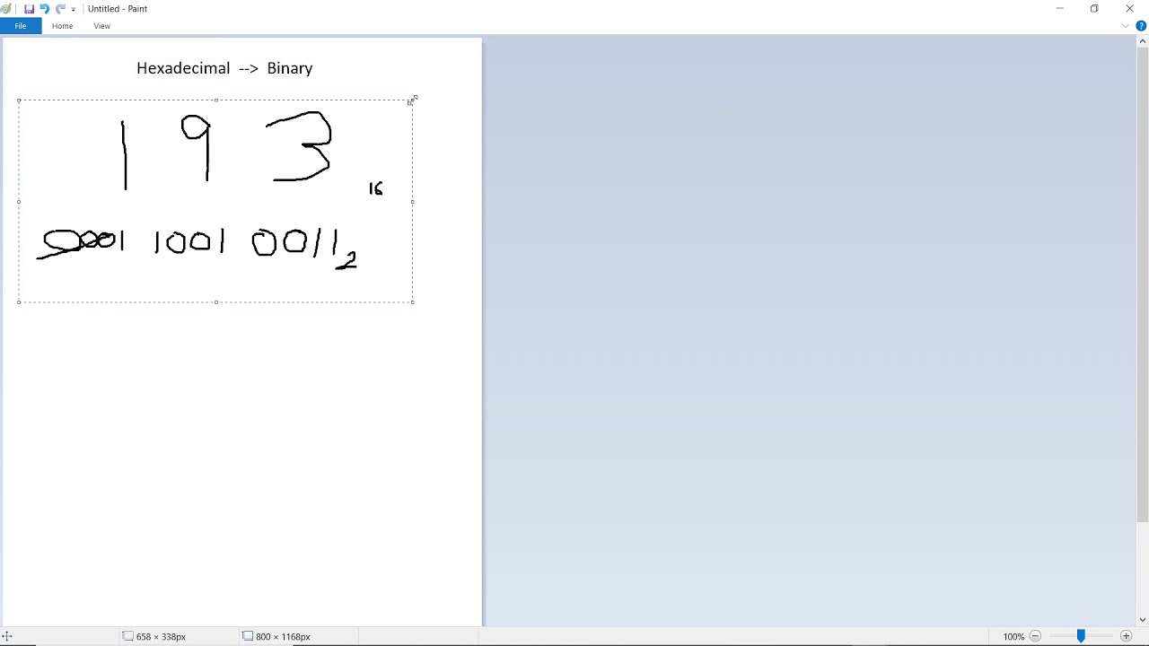 Tech - Lesson 2(c) - Converting between Hexadecimal and Binary Numbers ...