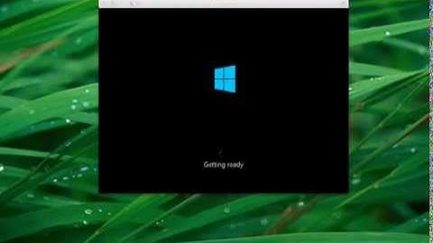 How to install Windows 8.1 on vmware Fusion OSX