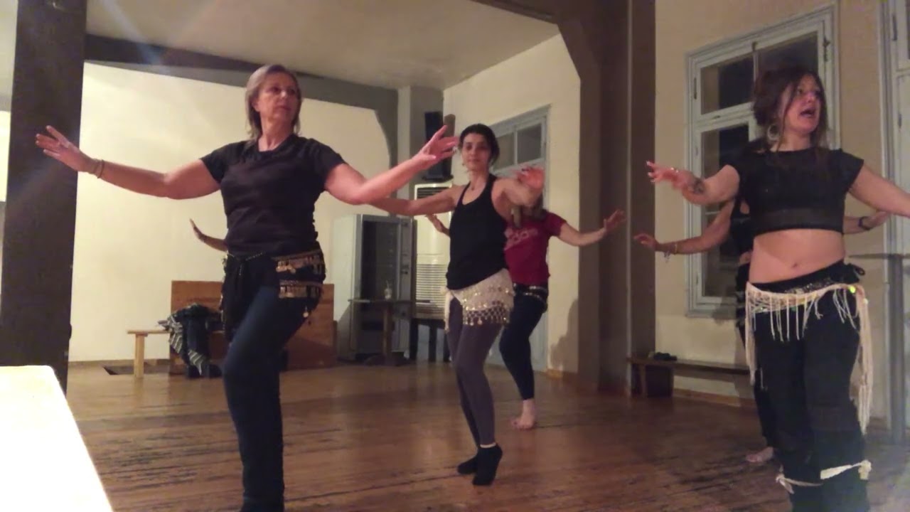 Χορός της κοιλιάς, μαθήματα αρχαρίων - Bellydance class for beginners Opera De Orient bellydancing