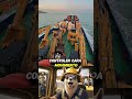 Maquinaria llegando al puerto