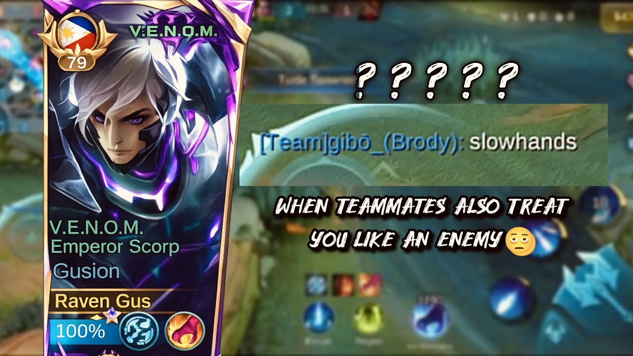 This is why you must focus to your own gameplay on solo RG!