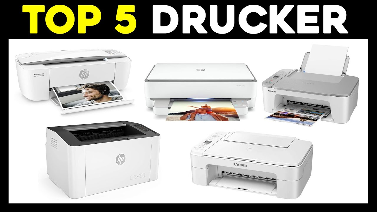  New Die besten Drucker unter 100€ ➡️ Welchen Drucker kaufen ❓ (TOP 5)