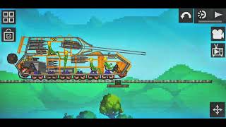 картинка: Anti tank mine vs maus. Противотанковая мина против мауса. (Melon Sandbox)