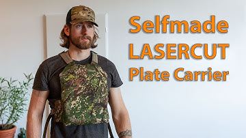 I MADE THIS IN 2 HOURS - Lasercut Tactical Gear - MYOG Plate Carrier Quick Prototye