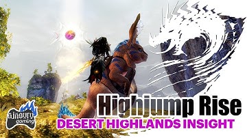 Guild Wars 2 Path of Fire - Highjump Rise Desert Highlands Insight