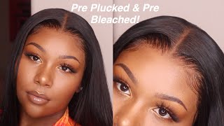 I DIDN&#39;T NEED TO CUSTOMIZE THIS WIG AT ALL 😱! PRE CUSTOMIZED WIG INSTALL ft WEQUEEN
