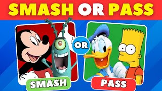 SMASH or PASS 😍 HOTTEST Cartoon Characters Ever