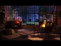 Garden Room Ambience | Relaxing Rain Sounds at Night