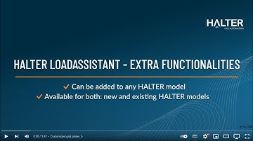 HALTER cells - additional functionalities!