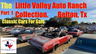 The Little Valley Auto Ranch Collection 100 Classics For Sale Up Front Part 1 Projects Sale