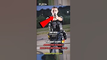 “You’re Gonna Shoot Me!” Tyrant Cops Flexing Their Power On Elderly Man And Gets What They Deserves!