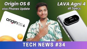 Color OS 16 New Features | Origin OS 6 Update | Lava Agni 4 | OnePlus 15 Launch Details | Tech News