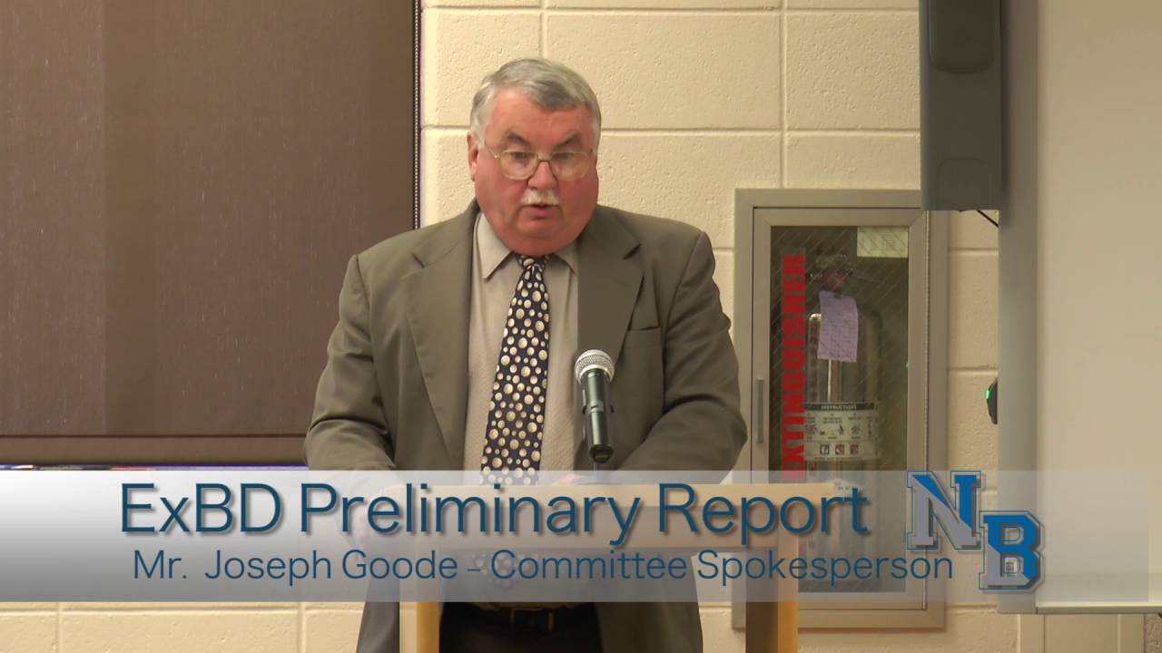 Northern Burlington ExBD Process