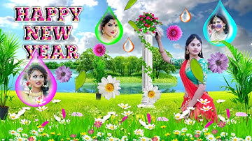 happy new year New Trending nachural Status Video Editing   Whatsapp Status Kaise Banaye