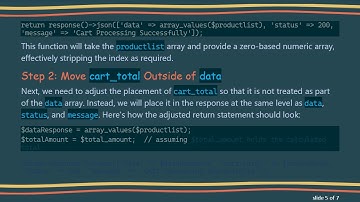 How to Remove Indexing from Laravel API Responses to Achieve Clean JSON Output