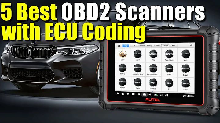 BEST OBD2 Scanner with ECU Coding to BUY in 2025