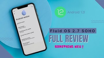Official Fluid OS 2.7 Soho | Android 12l | Best Gaming Rom | Unique UI and much more | Mr. Techky
