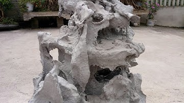 cách làm hòn non bộ đơn giản từ xốp