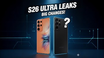 Samsung S26 Ultra Leaks: Big Changes, New Design & S-Pen Update! 🔥📱