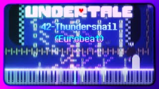 42-Thundersnail Eurobeat Daily Undertale Song Covers