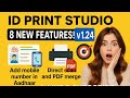 ID Print Studio v1.24 🔥 Now Smarter, Faster & Sharper Prints! | Aadhaar, PAN, Voter Card Print
