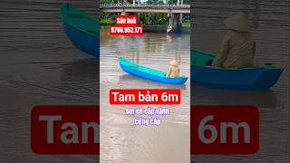 XUỒNG TAM BẢN COMPOSITE 1 TẤN làm cá , chở hàng hoá.sáu hoà 0766.952.171#tambang #xuongcomposite