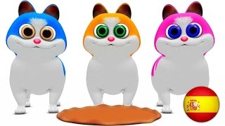 Tres pequeños gatitos | Canciones de rimas infantiles | Lista de canciones de rimas infantiles | Mu
