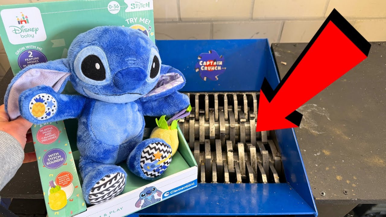 SHREDDER VS $80 CHATTY STITCH ROBOT