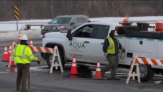 Water main break at Willow Grove and Pa. Turnpike causes traffic delays