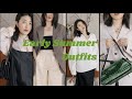 5Looks｜Early Summer Outfits｜五套初夏穿搭｜通勤职场穿搭｜清爽干练的穿衣方式｜Phiphiwearswhat