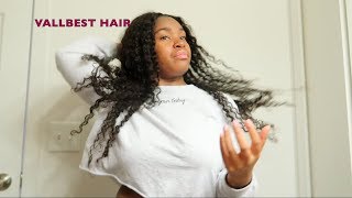 HOW I STYLE MY VALLBEST CURLY HAIR!!