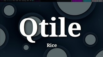 My First Ever Qtile Rice | ArcoLinuxB | Qtile
