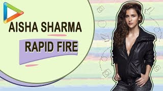 Aisha Sharma: “You can not NOT be a SHAH RUKH KHAN fan” | RAPID FIRE |