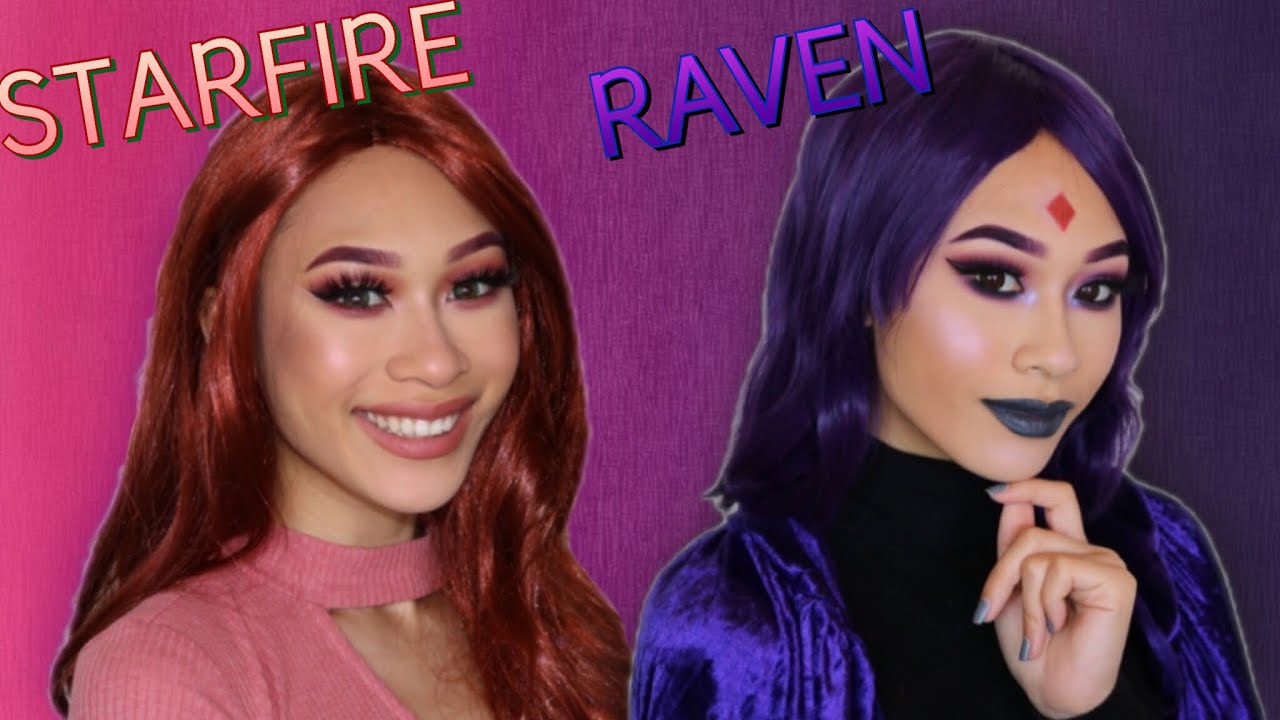 Starfire Raven Cosplay Transformation Teen Tita