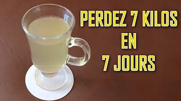 Quel boisson pour maigrir rapidement